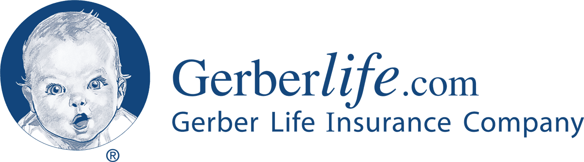 Blurry blue and white logo with partial text.